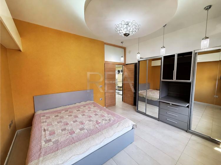 Apartament cu 2 camere semidecomandat, mobilat în Moșilor