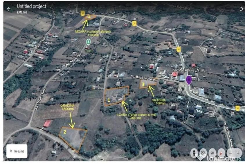 Domeniu complet: moara, casa batraneasca si terenuri in M... - 1