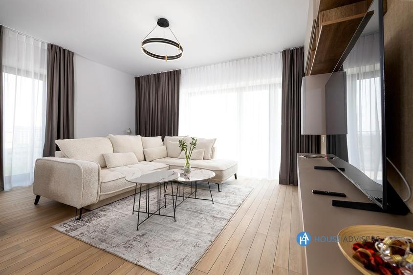 Apartament cu 3 camere, mobilat în Panduri