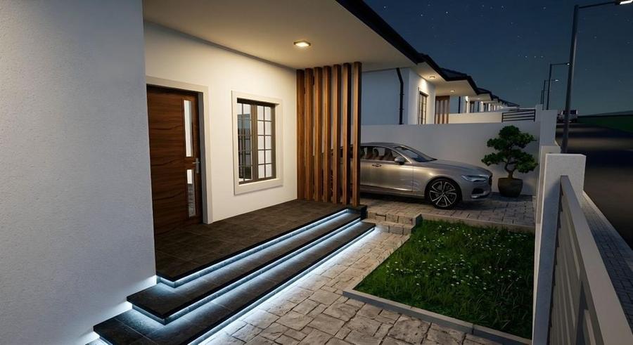 Casă cu 3 camere în Lumina