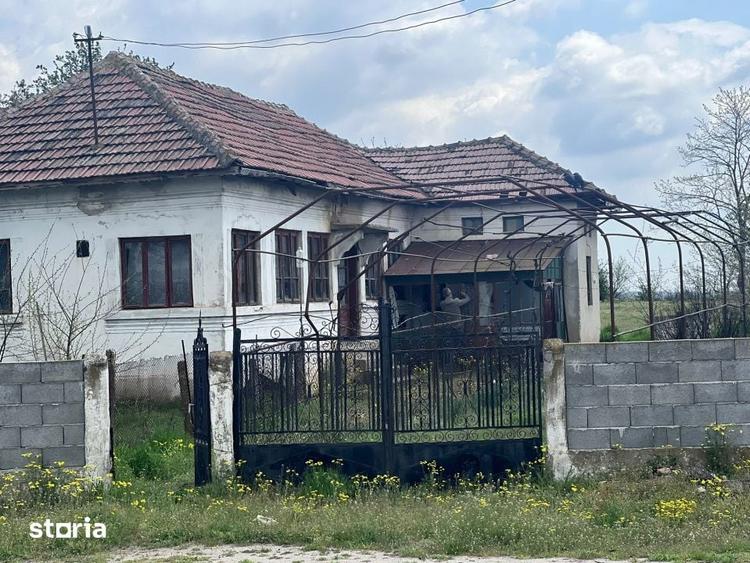 Casă cu 3 camere cu Teren 2504 Mp în Teasc
