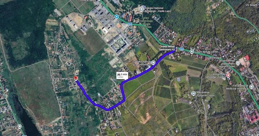 Teren de 350 mp, în Copou