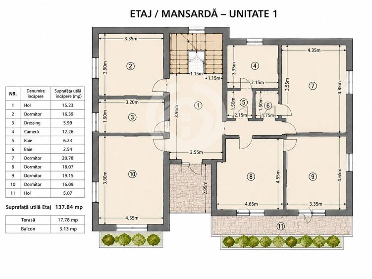 Casă cu 4 camere în Calea Dumbrăvii