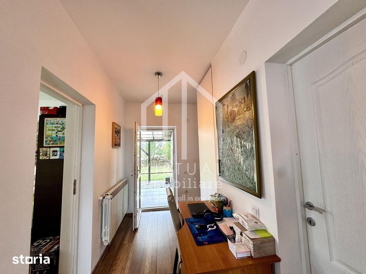 Casa cu 5 camere, 460mp teren, mobilata si utilata, demisol, Cristian - 11