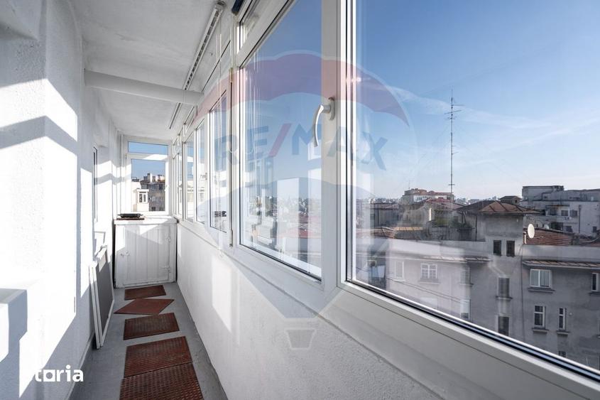 Apartament 2 camere, bloc 1992 ultracentral, 3 min de metrou Romana, - 8