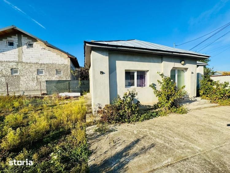 Casă cu 2 camere cu Teren 1262 Mp în Mătăsaru