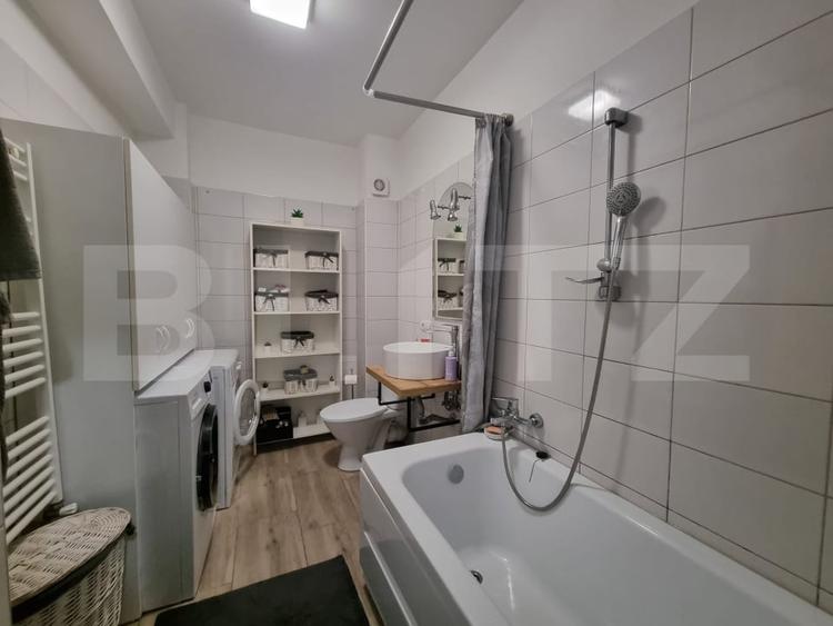 Apartament cu 2 camere semidecomandat, mobilat în Baciu