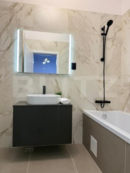 Apartament cu 2 camere semidecomandat, mobilat în Florești