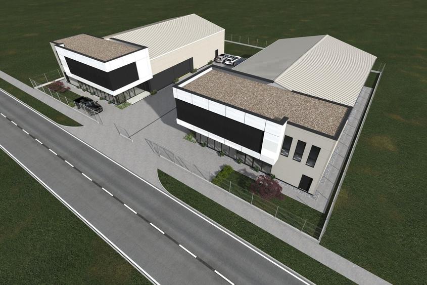 Spațiu industrial, de 1,200 mp, în Torontalului