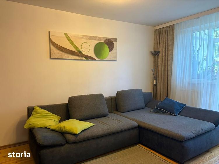 Apartament cu 2 camere decomandat, mobilat în Cișmigiu