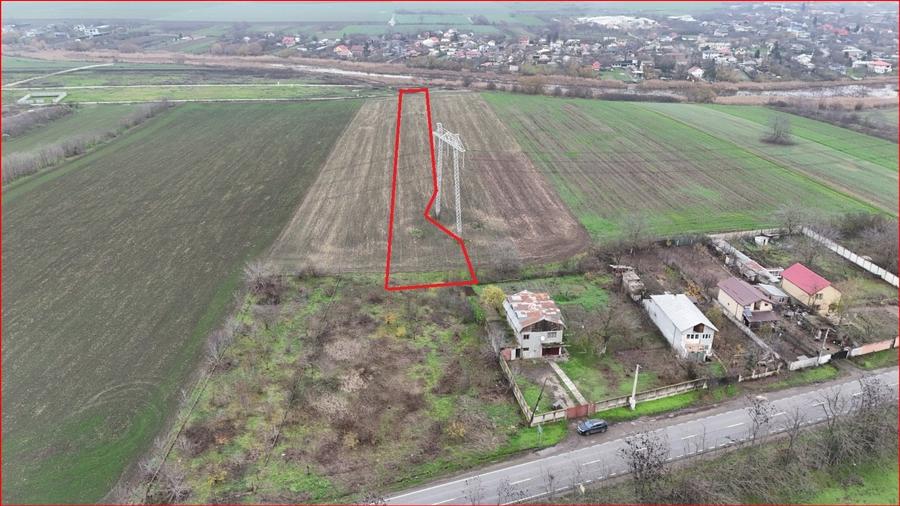 Teren Construcții intravilan de 7630 mp, în Frumușani