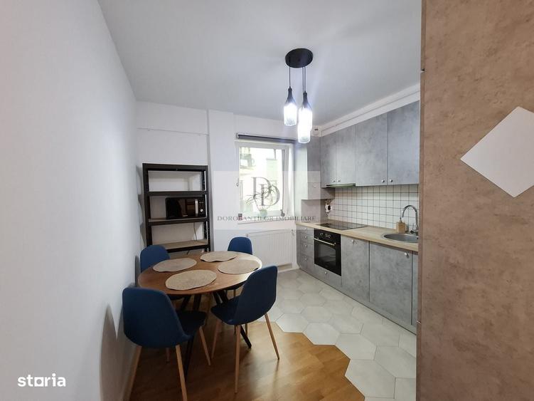 Apartament cu 2 camere semidecomandat în Borhanci