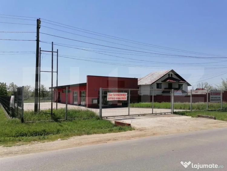 Spațiu comercial, de 300 mp, în Dragomirești