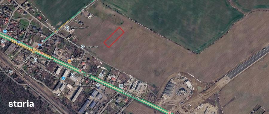 Teren de 2500 mp, în Central