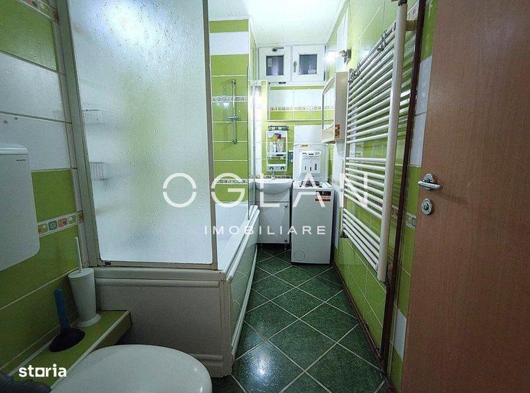 Apartament cu 2 camere semidecomandat, mobilat în Trei Stejari