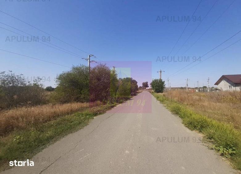 Teren de 1300 mp, în Copăceni