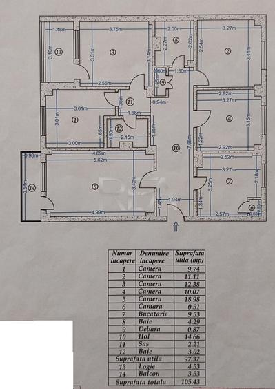 Apartament cu 4 camere decomandat în Pantelimon