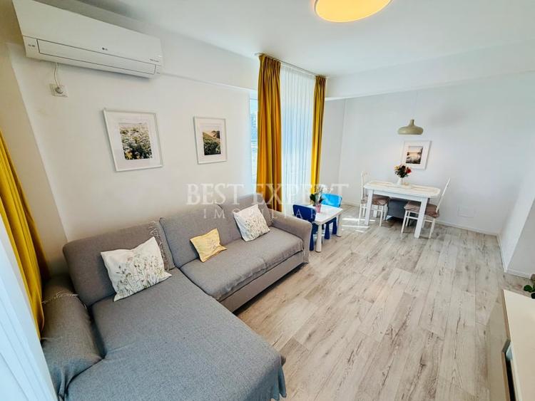 Apartament cu 3 camere decomandat, mobilat în Theodor Pallady