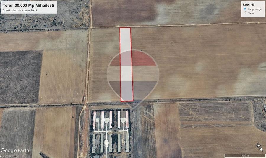 Teren Construcții intravilan de 30000 mp, în Central