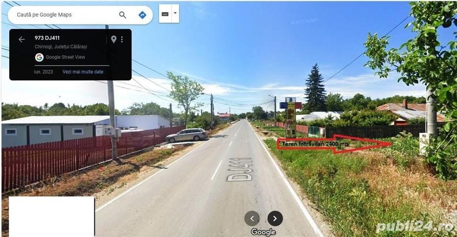 Teren de 2400 mp, în Chirnogi