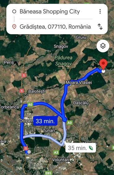 Casă cu 2 camere în Grădiștea