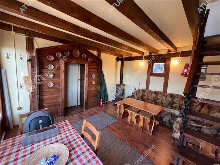 Casă individuală cu 2 camere cu Teren 640 Mp în Rășinari