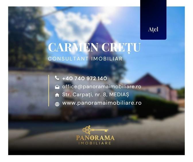 Casă individuală cu 5 camere cu Canalizare în Ațel
