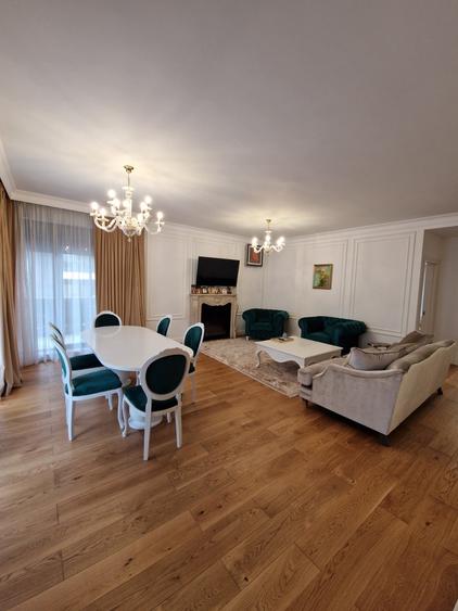 Apartament cu 3 camere decomandat, mobilat în Herăstrău