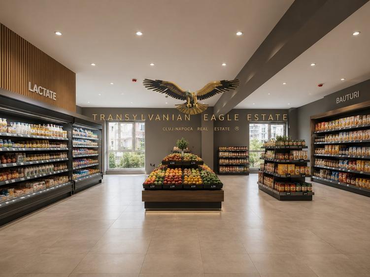 Spațiu comercial de 189 m2| ideal pentru supermarket/showroom|Floresti - 1