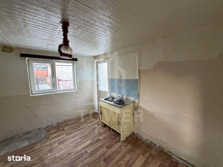 Casă cu 2 camere cu Teren 259 Mp în Central