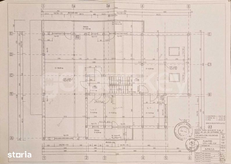 Casă cu Teren 1775 Mp în Central