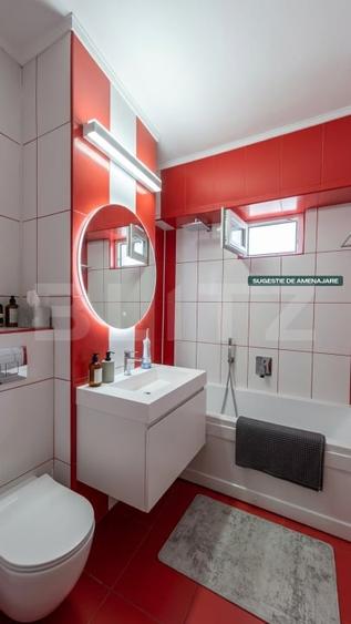 Apartament cu 3 camere decomandat, mobilat în Micro 11