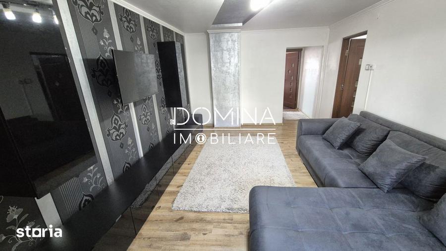 Apartament cu 2 camere semidecomandat, mobilat în Debarcader