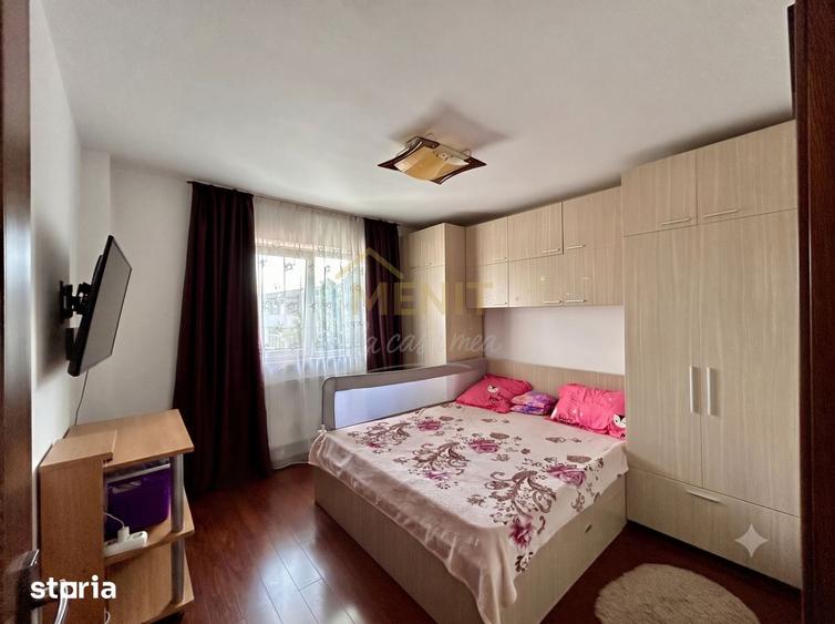 Apartament cu 3 camere decomandat, mobilat în Malu Roșu