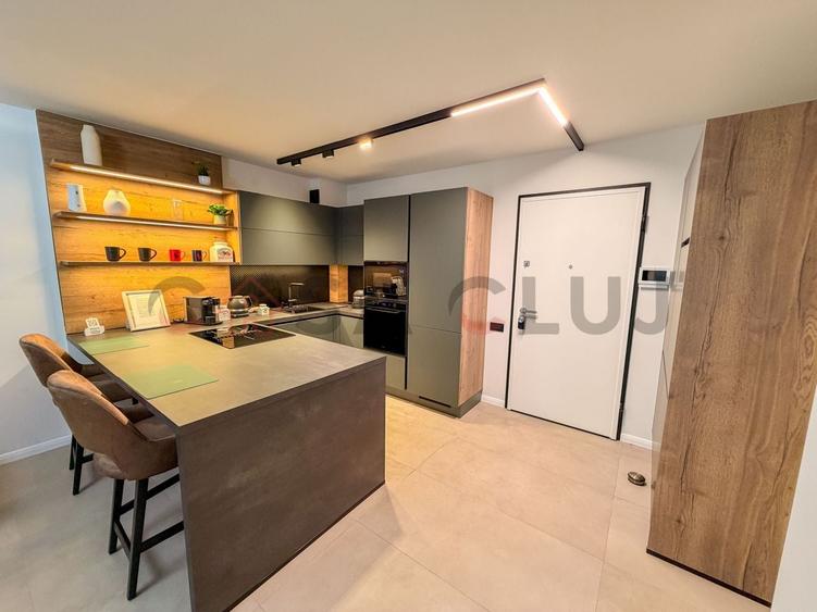 Apartament cu 2 camere nedecomandat, mobilat în Grigorescu