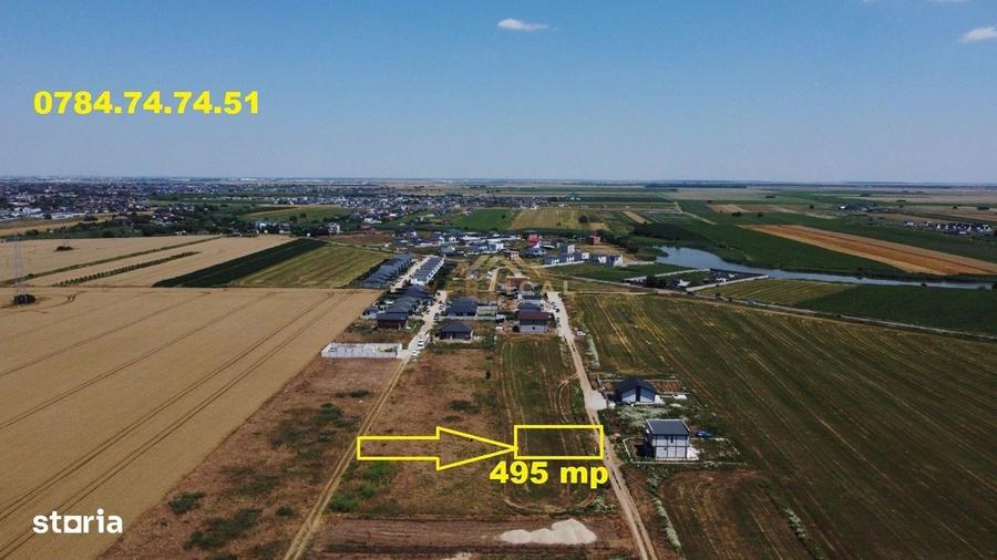 Teren cu UTILITATI | 495 mp | comuna Berceni - 4