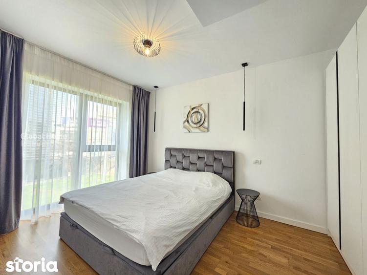 Apartament cu 2 camere decomandat, mobilat în Băneasa