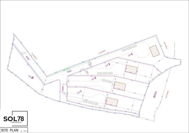 Teren Construcții intravilan de 800 mp, în Calea București