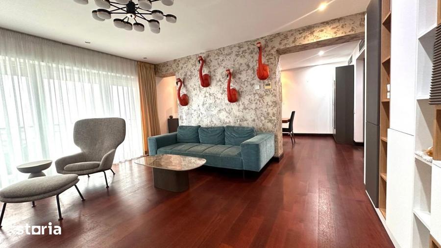 Apartament cu 4 camere, mobilat în Arcul de Triumf