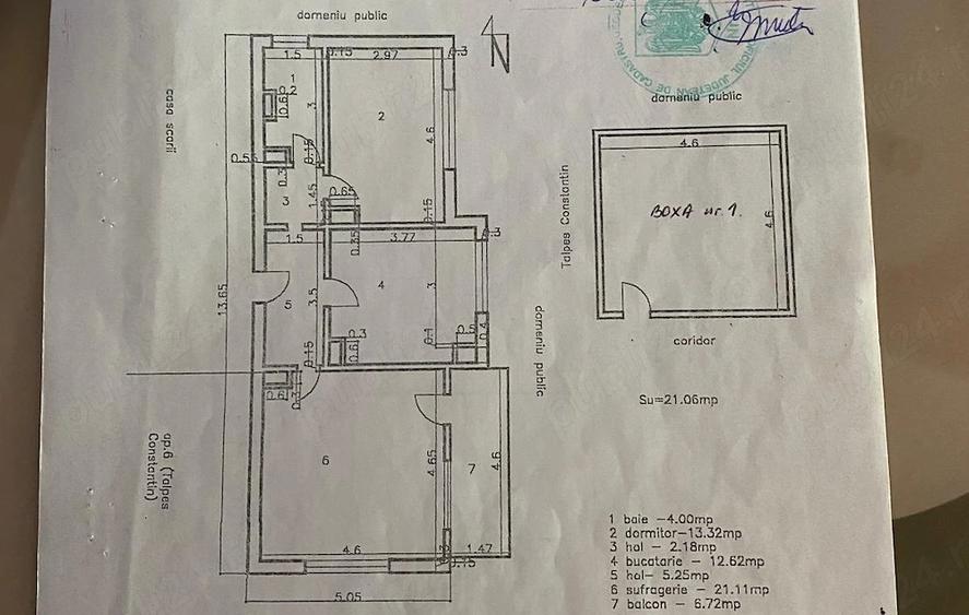 Apartament cu 2 camere decomandat, mobilat în Șimian