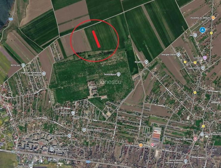 Teren intravilan parcelat pt locuinta sau investitie Holboca Dancu