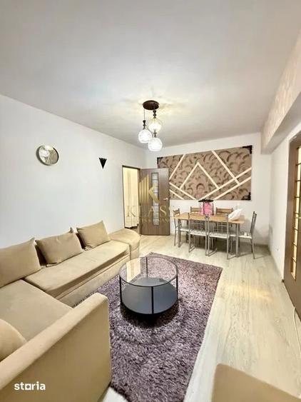 Apartament cu 3 camere, mobilat în Romană