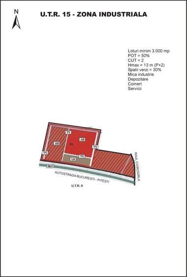 Teren 25.000 mp A1 + A0 | Deschidere 100m | Investitie TOP - 6
