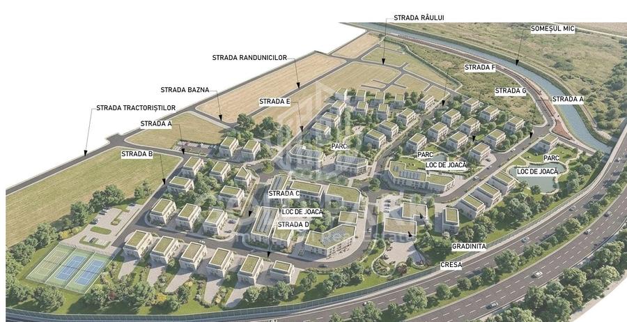 Teren Construcții intravilan de 5755 mp, în Someșeni