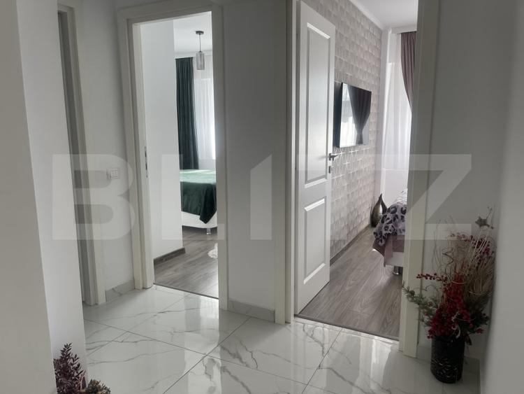 Apartament cu 3 camere decomandat, mobilat în Nord