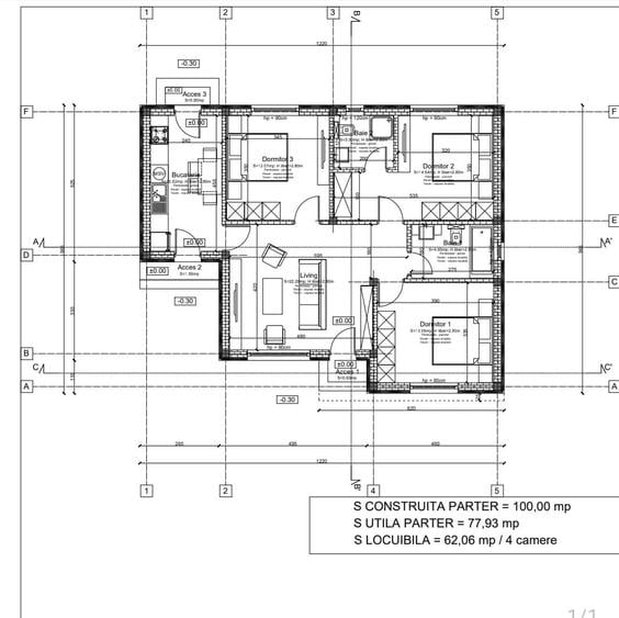 Casa Parter 4 camere/Com.Berceni/Comision 0% - 3