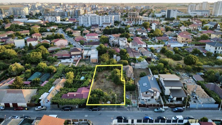 Teren Construcții intravilan de 858 mp, în Palazu Mare
