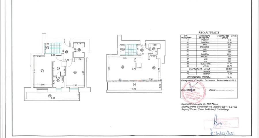 Apartament cu 3 camere, mobilat în Apărătorii Patriei