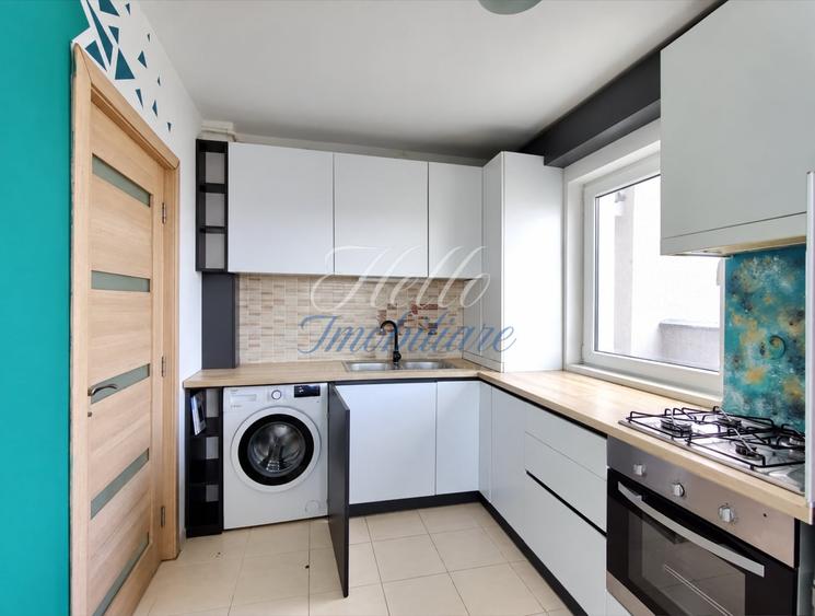 Apartament cu 2 camere semidecomandat, mobilat în Florești