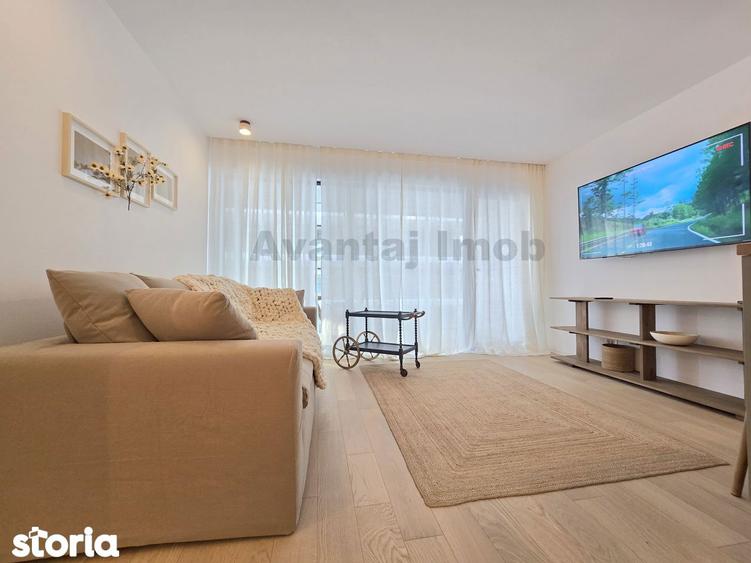 Apartament cu 2 camere, mobilat în Tei